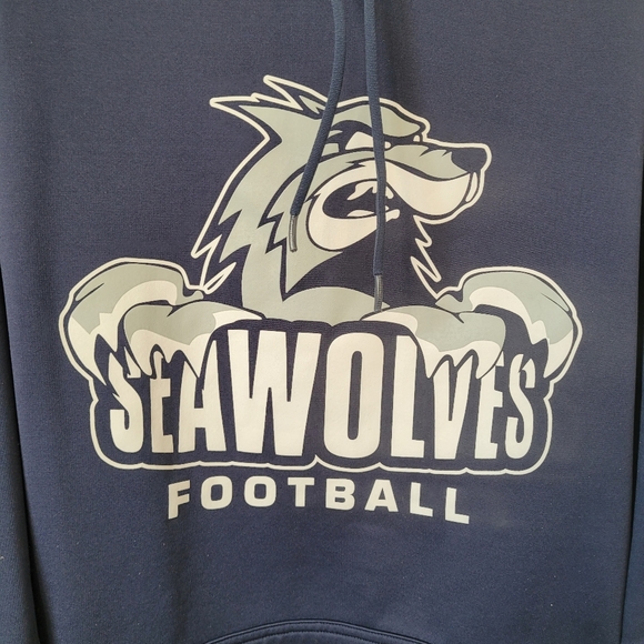 SeaWolves Football Hoodie Size L - Picture 4 of 9